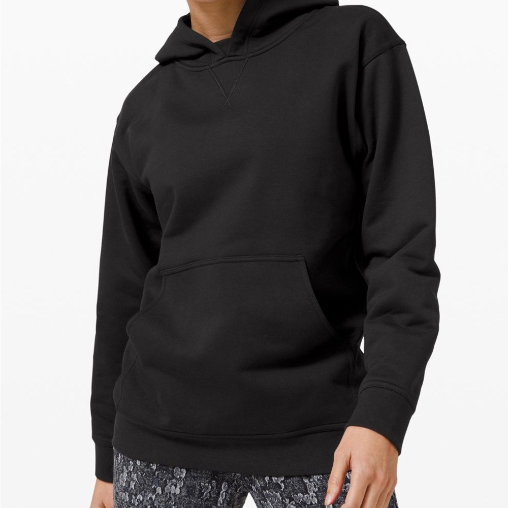 Lululemon Athletica All Yours Black Hoodie French Terry